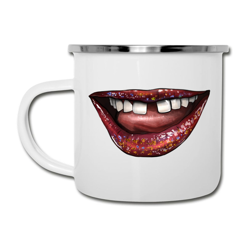 Smile With Gap Teeth Camper Cup | Artistshot