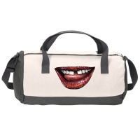 Smile With Gap Teeth Duffel Bag | Artistshot