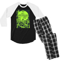 Phis'h Burlington 1986 Men's 3/4 Sleeve Pajama Set | Artistshot