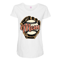 Baseball Mom Tshirt, Womens Baseball Tshirt, Baseb Maternity Scoop Neck T-shirt | Artistshot