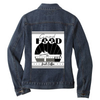 Tick Tick Boom Ladies Denim Jacket | Artistshot