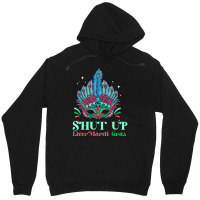 Shut Up Liver Youre Fine Mask Costume Mardi Gras P Unisex Hoodie | Artistshot