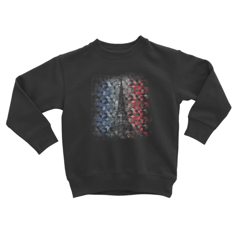 Bonjour Cute French Sports Fan Cyclin Goa Psytranc Toddler Sweatshirt by burisiuliq2 | Artistshot