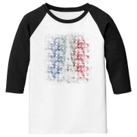 Bonjour Cute French Sports Fan Cyclin Goa Psytranc Youth 3/4 Sleeve | Artistshot