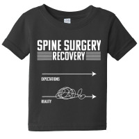 Bionic Spine Replacement Surgery Recovery Spinal F Baby Tee | Artistshot