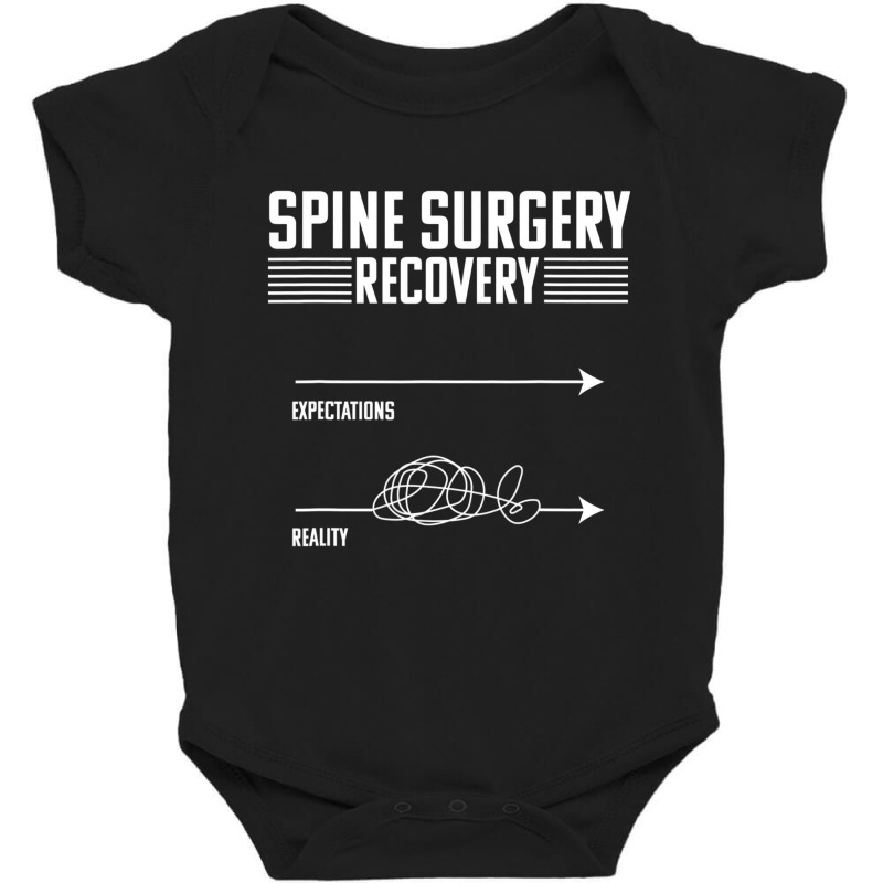 Bionic Spine Replacement Surgery Recovery Spinal F Baby Bodysuit by aiiluurosy | Artistshot