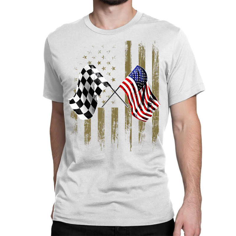 Dirt Track Racing Motocross Stock Car Racing T Shi Classic T-shirt by kulowbu | Artistshot