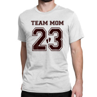 2023 Team Mom Pregnancy Ivf Reveal Baby Shower Ado Classic T-shirt | Artistshot