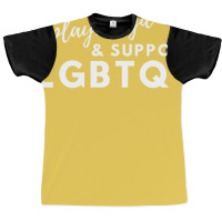 I Play Magic & Support Lgbtq+ Graphic T-shirt | Artistshot