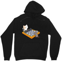 Cat Owner Chess Board Grandmaster Board Game Chess Unisex Hoodie | Artistshot