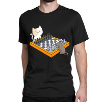 Cat Owner Chess Board Grandmaster Board Game Chess Classic T-shirt | Artistshot