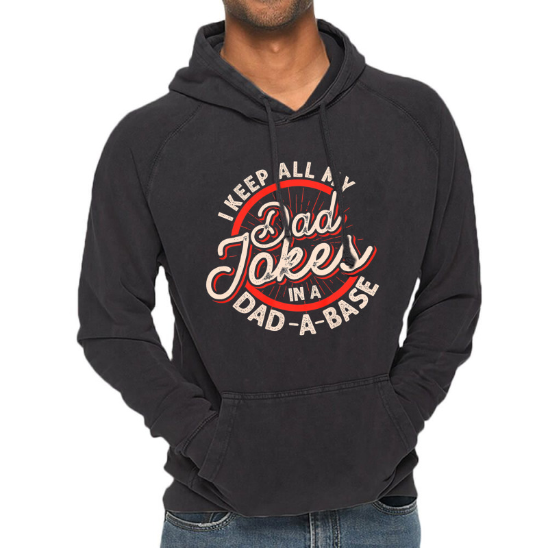 Dad Jokes Programmer Dad Nerdy Father Database Gee Vintage Hoodie by calguaa | Artistshot