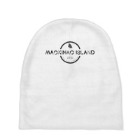 Mackinac Island Michigan Graphic T Shirt Baby Beanies | Artistshot