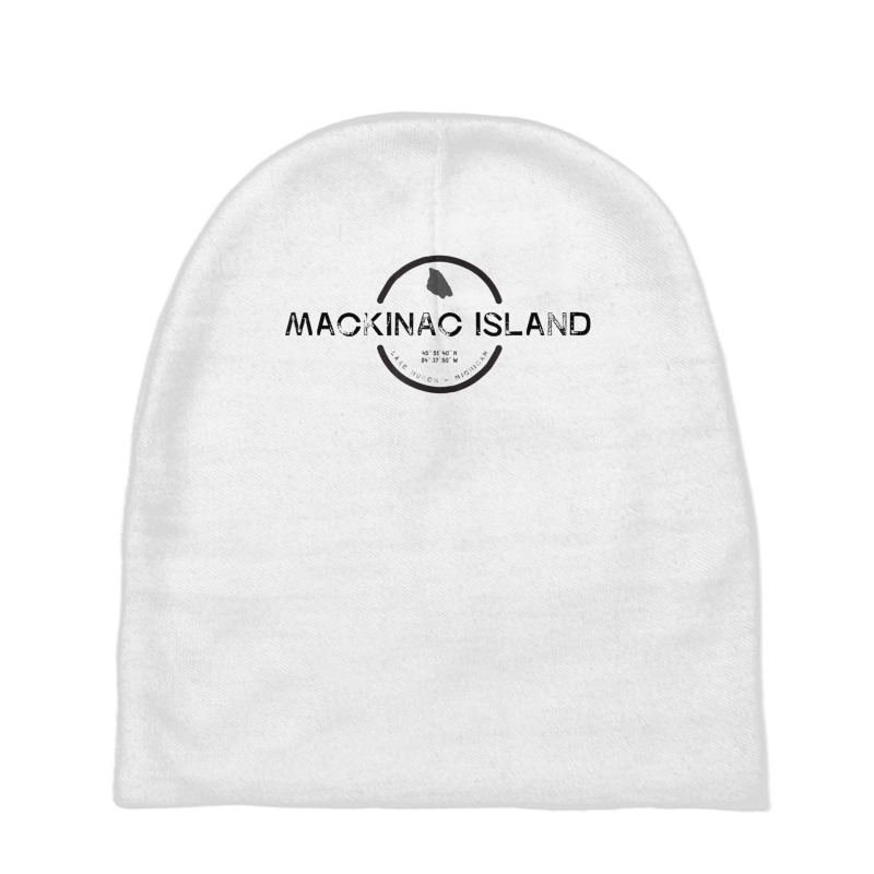 Mackinac Island Michigan Graphic T Shirt Baby Beanies by holden | Artistshot