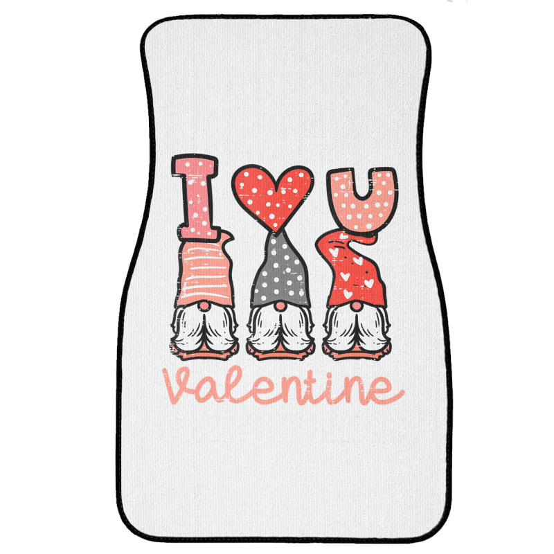 Valentines Day Foxes Heart Cute Fox Women Girls Ki Front Car Mat | Artistshot