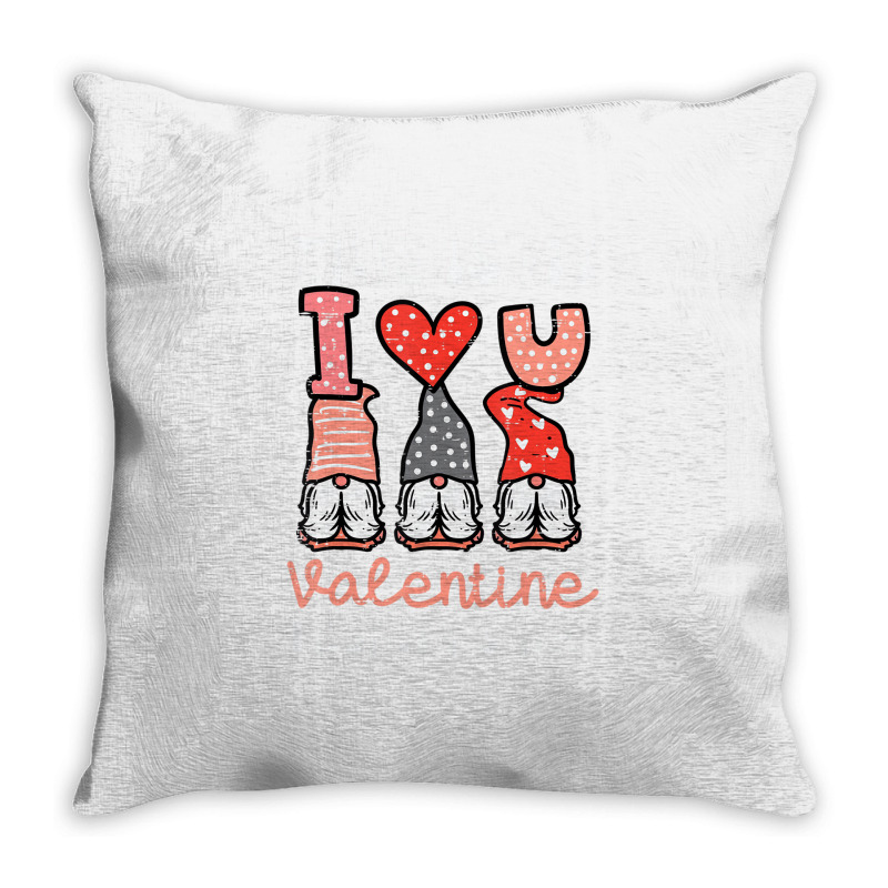 Valentines Day Foxes Heart Cute Fox Women Girls Ki Throw Pillow | Artistshot