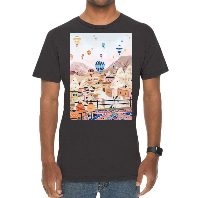 Cappadocia, Turkey Vintage T-shirt | Artistshot