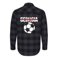 Proud Georgia Soccer Fans Jersey - Support Georgia Flannel Shirt | Artistshot