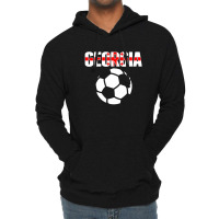 Proud Georgia Soccer Fans Jersey - Support Georgia Lightweight Hoodie | Artistshot