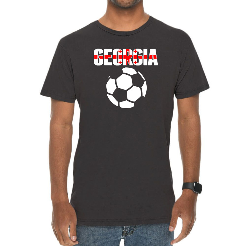 Proud Georgia Soccer Fans Jersey - Support Georgia Vintage T-Shirt by burisiuliq2 | Artistshot