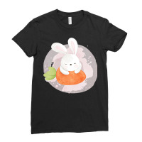 Easter Bunny Shirt Girls Ladies Kids Easter T Shir Ladies Fitted T-shirt | Artistshot