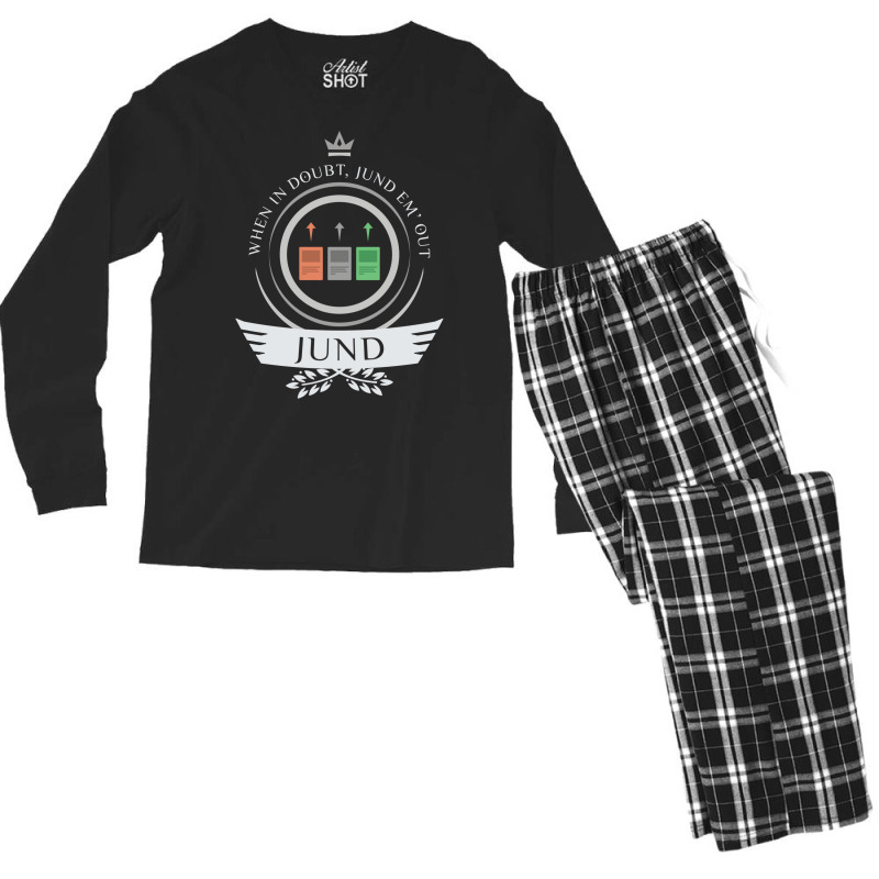 Jund Life Men's Long Sleeve Pajama Set by fettekolatz | Artistshot