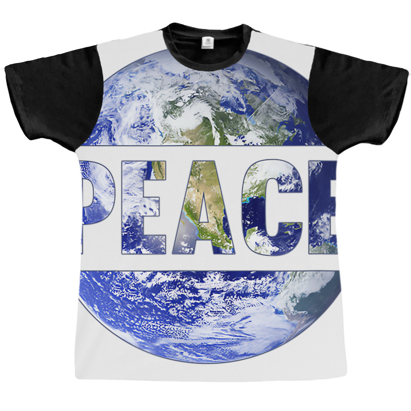 World Peace Support Earth Peace Day Lover Graphic Graphic T-shirt | Artistshot