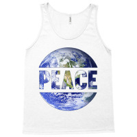 World Peace Support Earth Peace Day Lover Graphic Tank Top | Artistshot