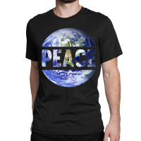 World Peace Support Earth Peace Day Lover Graphic Classic T-shirt | Artistshot