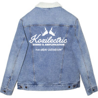 Kozilectric Sound & Amplification 20 Unisex Sherpa-lined Denim Jacket | Artistshot