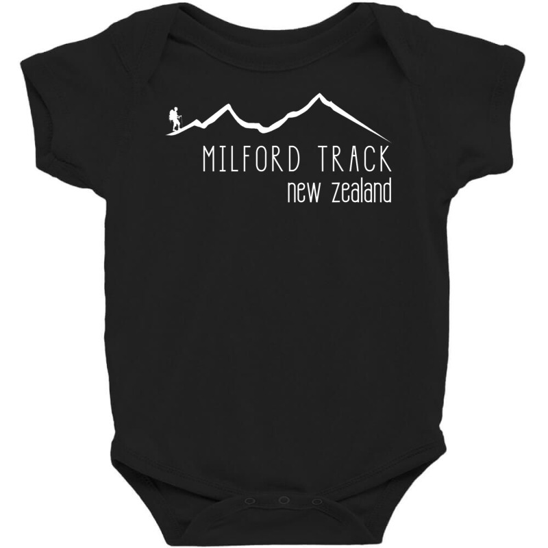 Milford Track New Zealand T Shirt Baby Bodysuit by holden | Artistshot