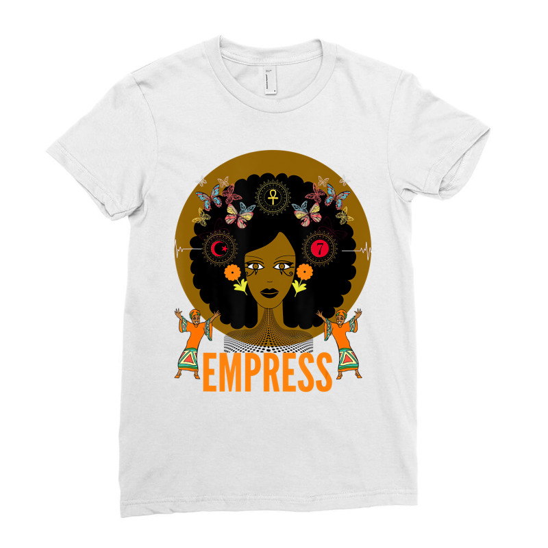 Empress   Moorish Women Moabitess Matriach T Shirt Ladies Fitted T-Shirt by lavinia | Artistshot