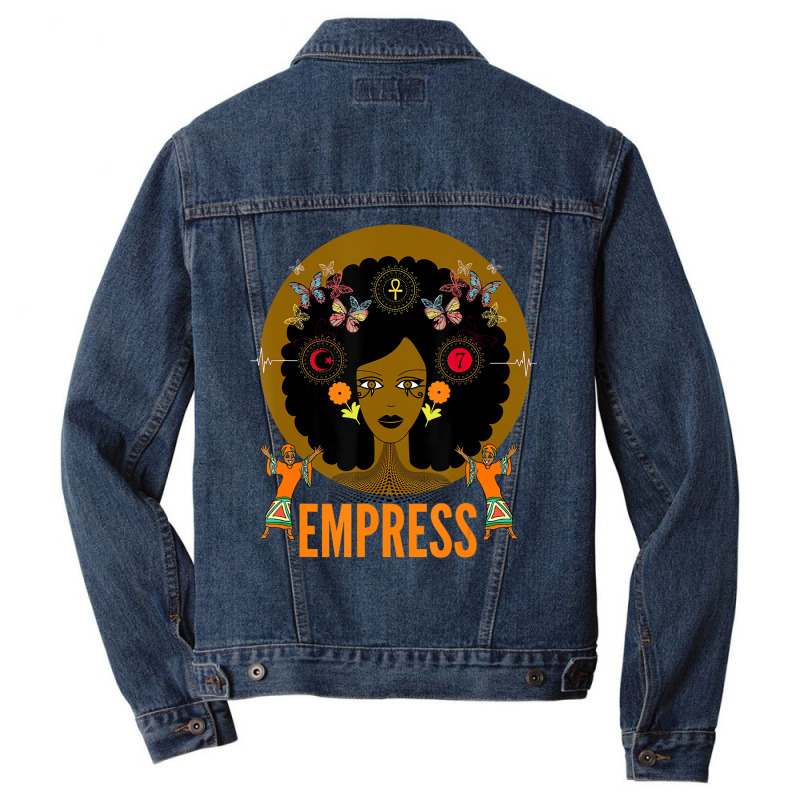 Empress   Moorish Women Moabitess Matriach T Shirt Men Denim Jacket | Artistshot