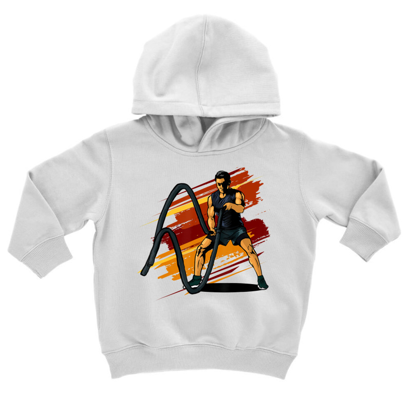 Cool Battle Rope Design T Shirt Toddler Hoodie | Artistshot