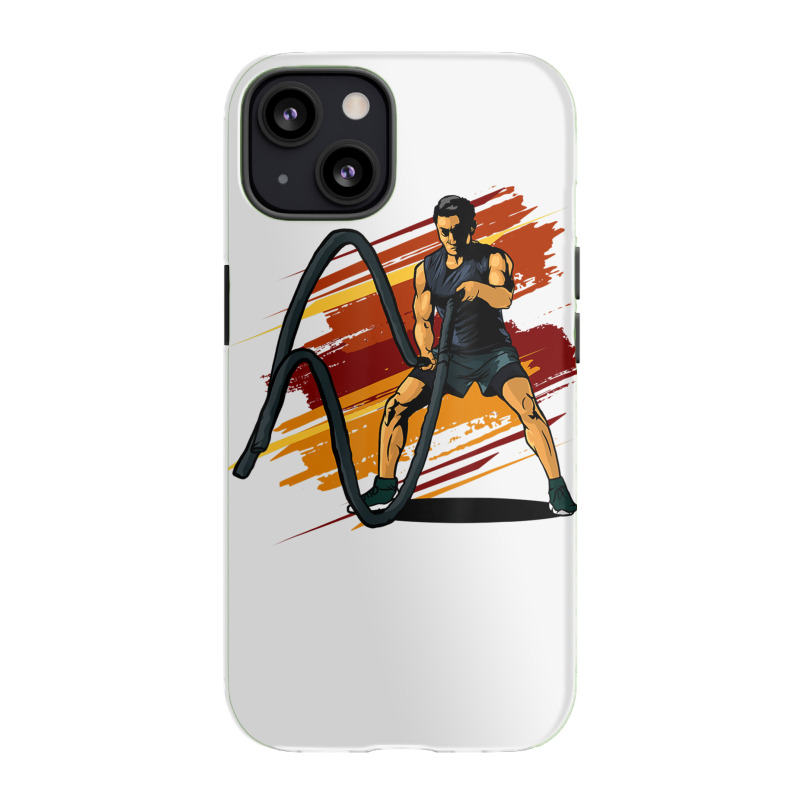 Cool Battle Rope Design T Shirt Iphone 13 Case | Artistshot