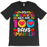 Funny 100 Days Of School And Still Poppin Kinderga T-shirt | Artistshot