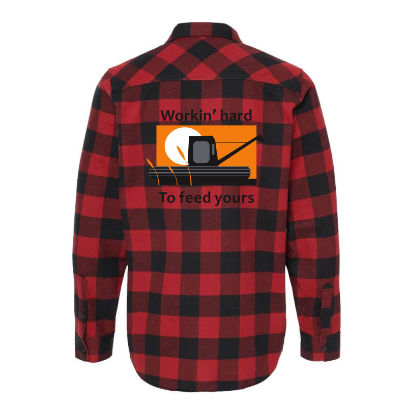 Workin Hard Flannel Shirt | Artistshot