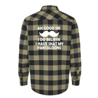 My Pantaloons Funny Humor Geek Flannel Shirt | Artistshot