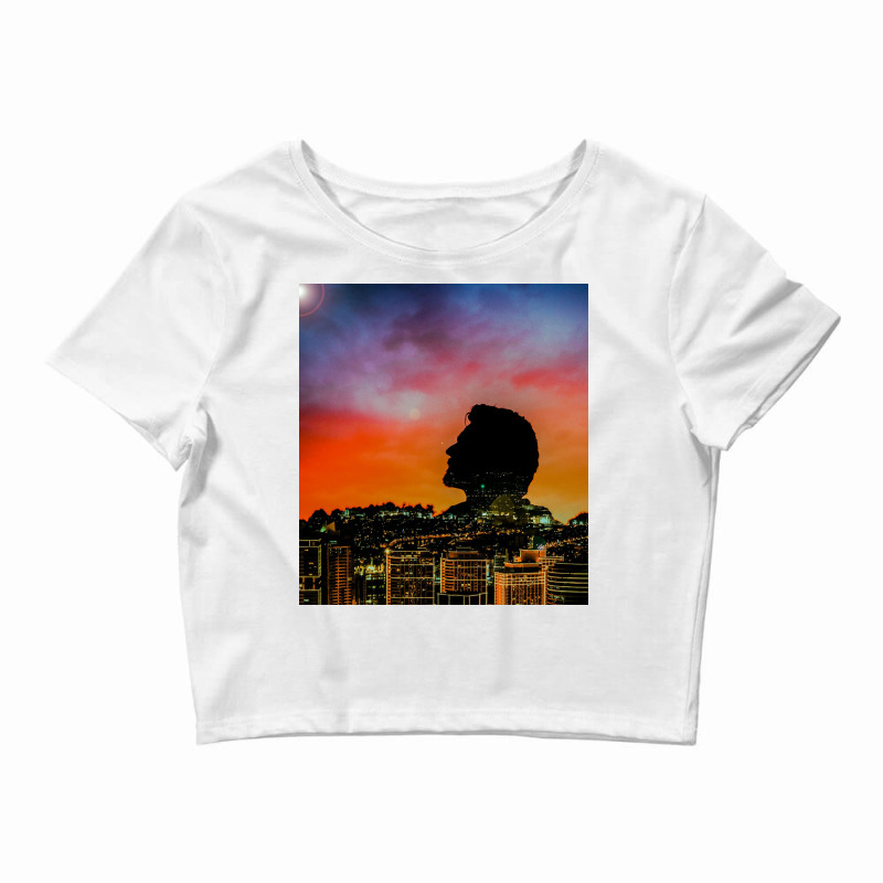 City Man Crop Top | Artistshot