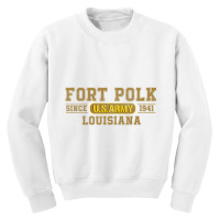 Fort Polk Louisiana T Shirt Youth Sweatshirt | Artistshot