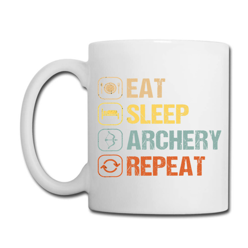 Archery Eat Sleep Repeat Bow Archer Target Player  Coffee Mug | Artistshot