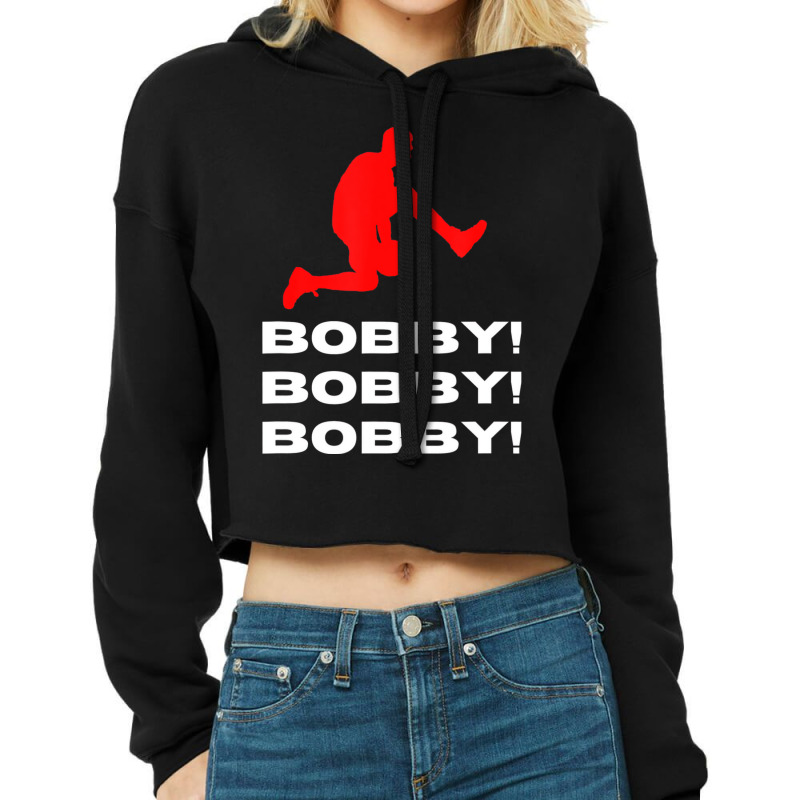 Bobby Cute Definition T Shirt Cropped Hoodie by aiiluurosy | Artistshot