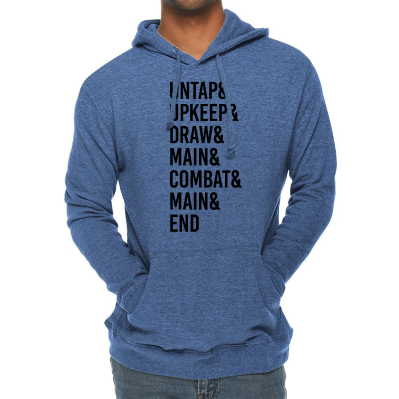 Magic Mtg Game Phases 32 Lightweight Hoodie by fettekolatz | Artistshot