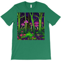 Magic Mushrooms In The Forest 20 T-shirt | Artistshot