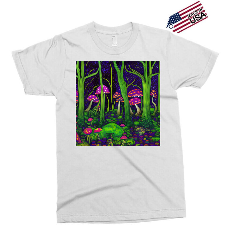 Magic Mushrooms In The Forest 20 Exclusive T-shirt by fettekolatz | Artistshot