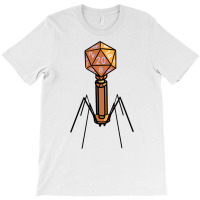 Bacteriophage W 20 Sided Die T-shirt | Artistshot