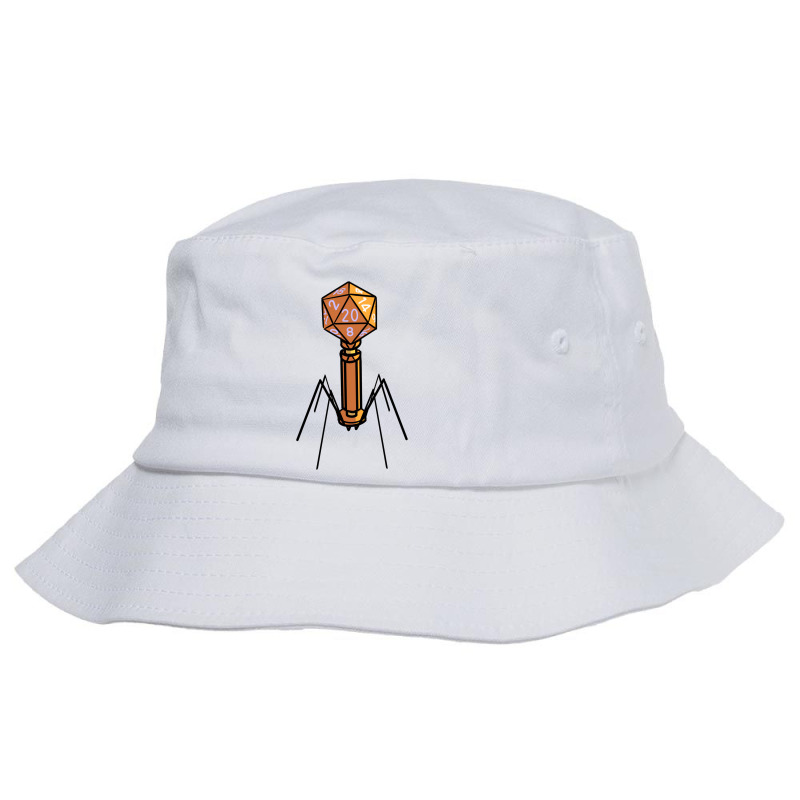 Bacteriophage W 20 Sided Die Bucket Hat by lapebiehle | Artistshot