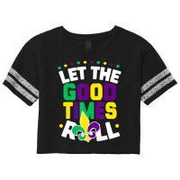 Let The Good Times Roll, Mardi Gras Parade Carniva Scorecard Crop Tee | Artistshot