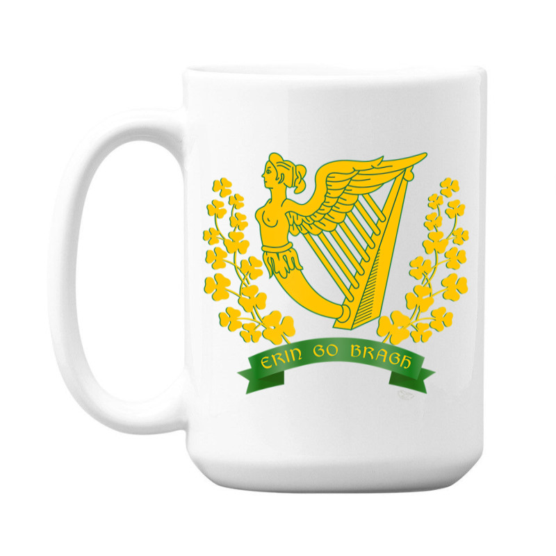 Erin Go Bragh Shirt Ireland Forever Irish Pride T 15 Oz Coffee Mug | Artistshot