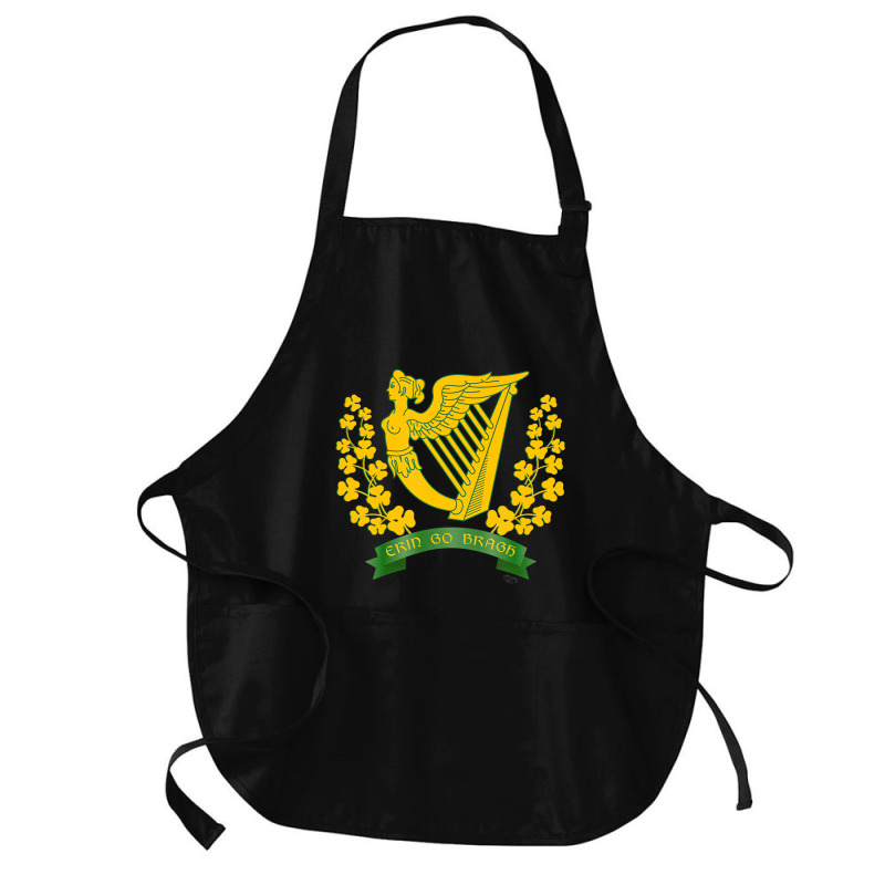 Erin Go Bragh Shirt Ireland Forever Irish Pride T Medium-length Apron | Artistshot